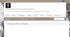 Desktop Screenshot of birchbarkfurniture.com